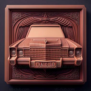 3D модель Cadillac Deville 1971 1976 (STL)